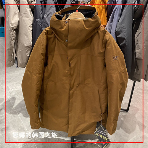 代购ARCTERYX始祖鸟连帽防水风保暖羽绒服大衣Therme Parka25879 - 封面