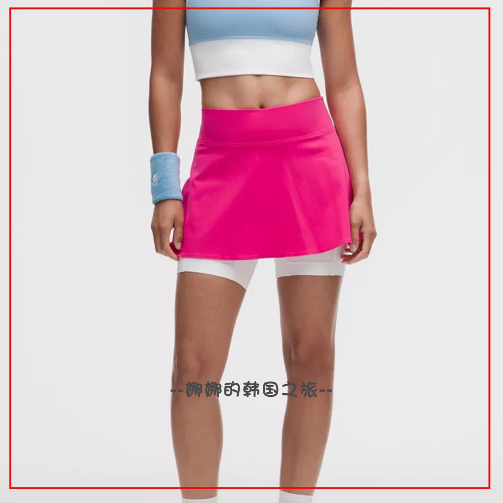 露露乐蒙Luxtreme速干网球裙裤