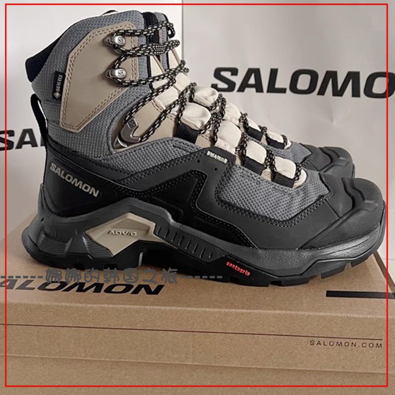 韩国代购SALOMON萨洛蒙XT-Quest 户外功能鞋高帮透气运动鞋414574