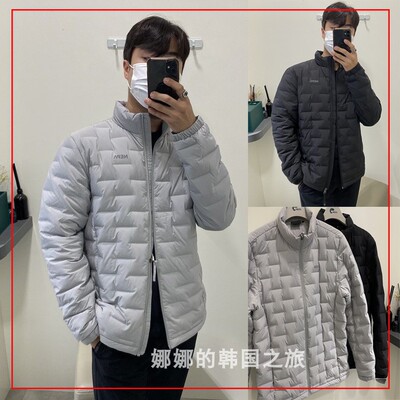 NEPA 韩国代购直邮22冬男士立领TUBE鹅绒服保暖轻质羽绒服7I72043