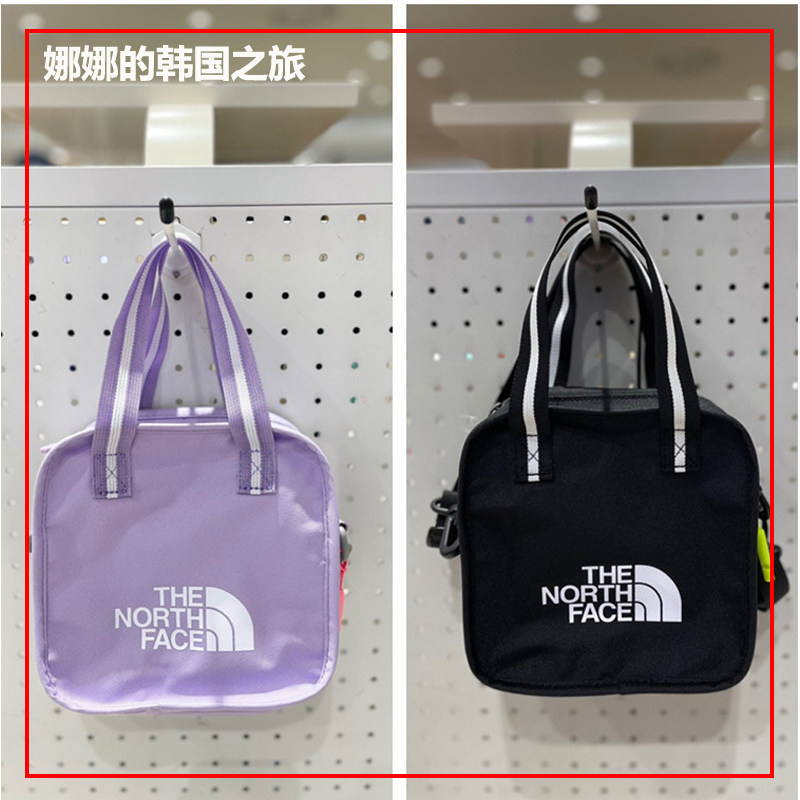 韩国代购THE NORTH FACE北面单肩斜挎包休闲小方包豆腐包NN2PP06