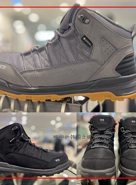 韩国代购K2冬新款男户外登山鞋保暖休闲加绒棉鞋徒步靴子FMW22G73