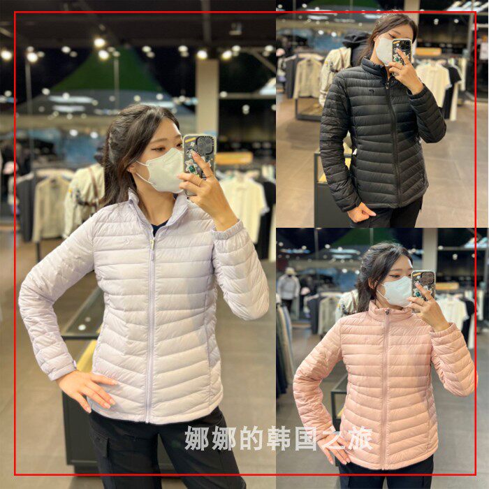 NEPA 韩国代购直邮22冬女立领立领轻质登山内胆鹅绒羽绒服7I82003