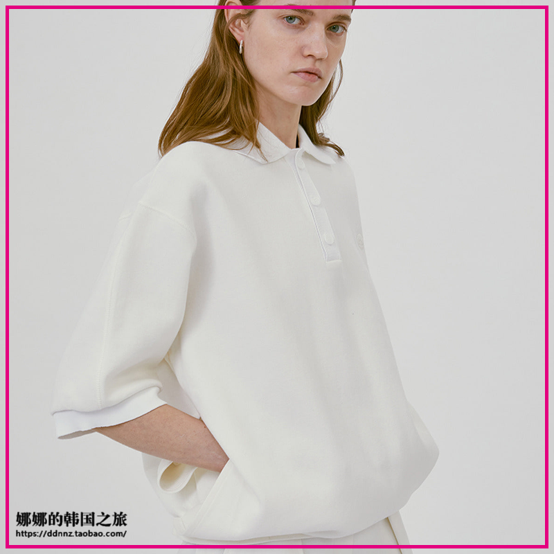 韩国设计师品牌半袖口袋