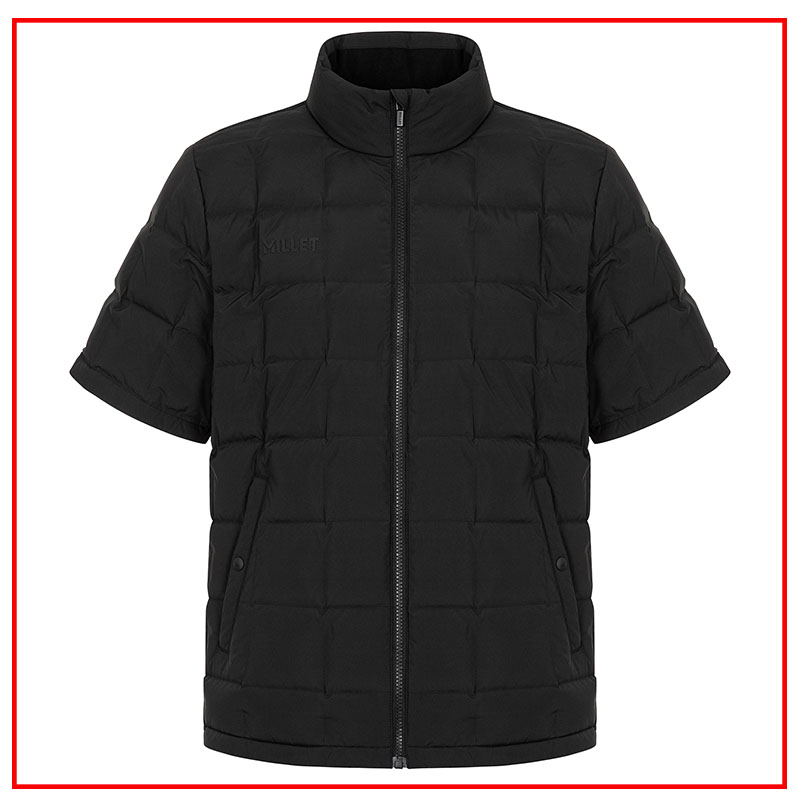韩国直邮代购 觅乐/MILLET25冬男立领鸭绒短袖保暖羽绒服MLUWV261