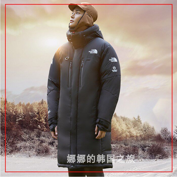 韩国直邮THE NORTH FACE北面22男女长喜马拉雅鹅绒羽绒服 NC2DN99