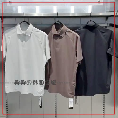 韩国直邮代购夏季凉感速干短袖男子休闲运动T恤POLO衫D5331TPS50