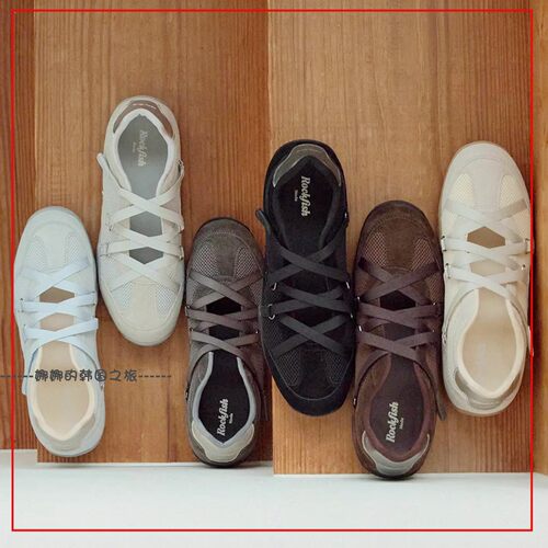 韩国代购rockfish 玛丽珍 交叉绑带时尚休闲鞋 甜美日常百搭单鞋