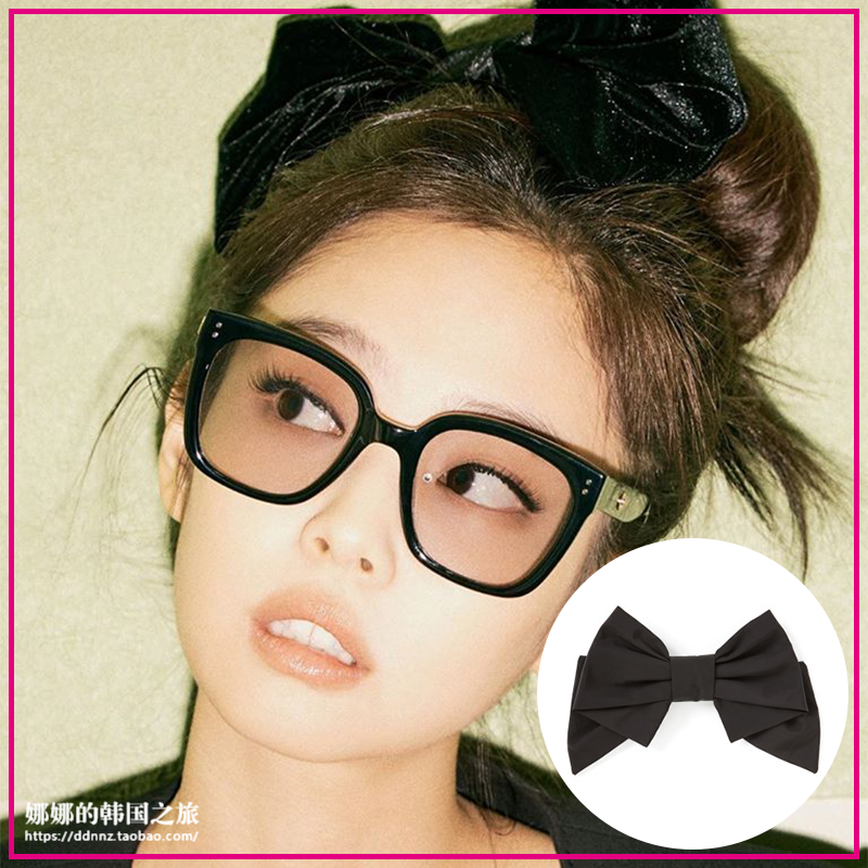 JENNIE凑崎纱夏同款韩国设计师品牌Elizabeth Moments蝴蝶结发夹