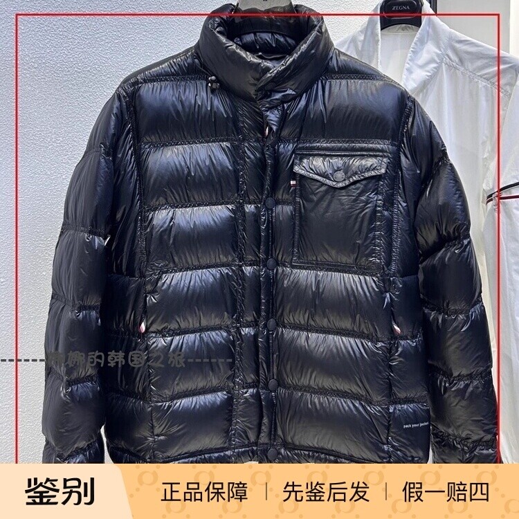 韩国代购Moncler盟可睐Grenoble SS23 大口袋拆卸帽羽绒服 男款