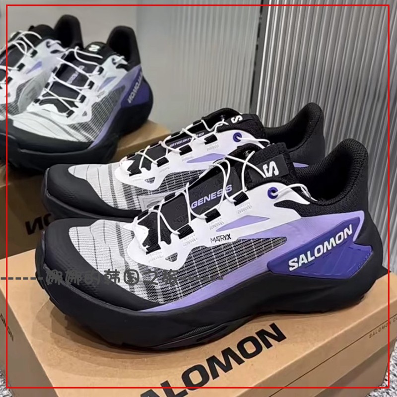 韩国代购SALOMON萨洛蒙Genesis 户外功能鞋透气跑步运动鞋477673