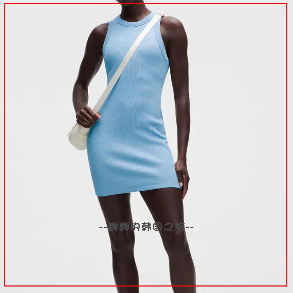 lululemonRib带胸垫运动连衣裙