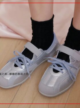 韩国代购otz romary玛丽珍鞋魔术贴新款芭蕾风日常休闲鞋时尚单鞋