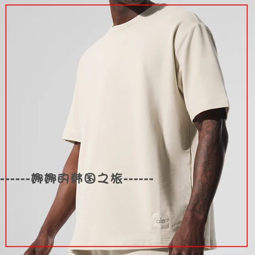 韩国代购ALODouble Take Short Sleeve休闲宽松恤日常百搭短袖