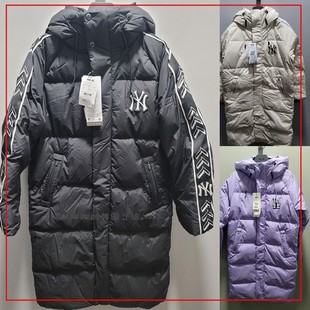 运动休闲长款 韩国代购 羽绒服男女保暖时尚 冬季 外套3ADJJ0516 MLB