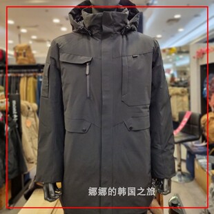 韩国直邮代购Montbell美山羽绒服冬季保暖男士鹅绒休闲加厚长外套