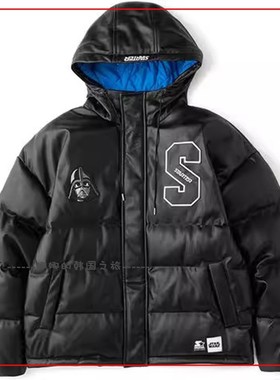 韩国代购STARTER星球大战 联名款防水白鸭绒羽绒服男款STH4C2888M