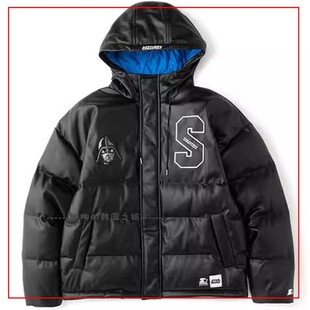 韩国代购STARTER星球大战 联名款防水白鸭绒羽绒服男款STH4C2888M