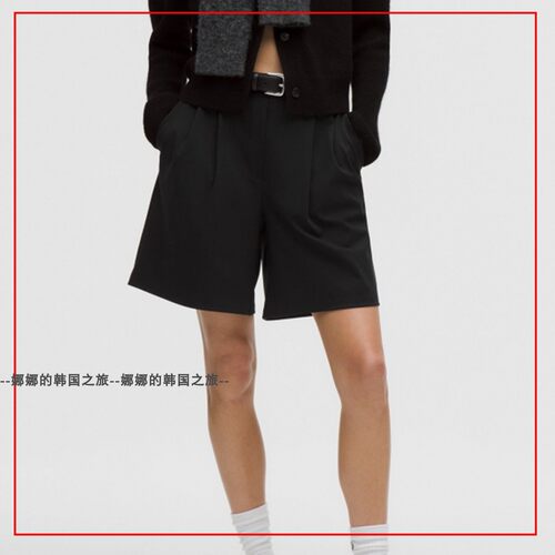 韩国代购lululemon Daydrift女士褶饰款高腰短裤 7