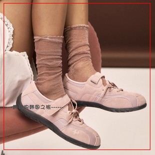 韩国代购otz romary 玛丽珍鞋系带魔术贴低帮 可爱芭蕾风休闲鞋