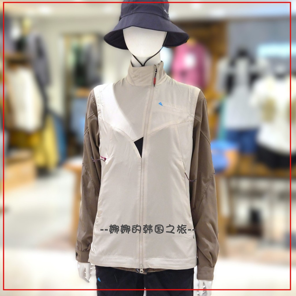 韩国代购Klattermusen攀山鼠Drifa Zip Vest女款棉服绒马甲10618