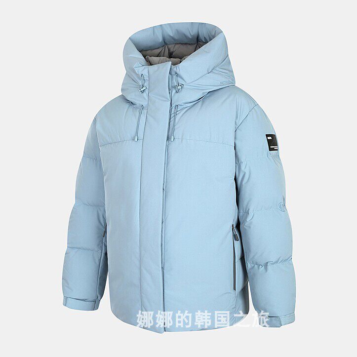 NEPA 韩国代购直邮22冬女户外连帽加厚保暖防风鸭绒羽绒服7I82017