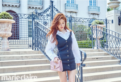 高俊熙Jessica郑秀妍同款JOY GRYSON韩国代购正品牛皮单肩斜跨包
