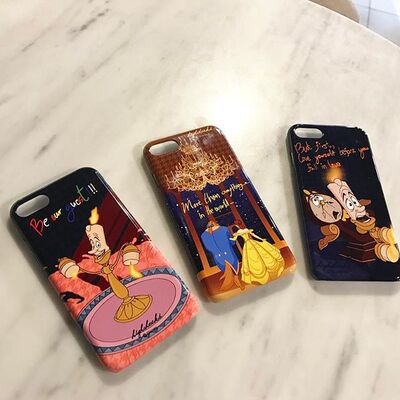 代购美女与野兽iphone6手机壳