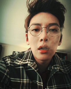 韩国正品代购直邮PROJEKT PRODUKT池昌旭李弘基同款镀金圆框眼镜