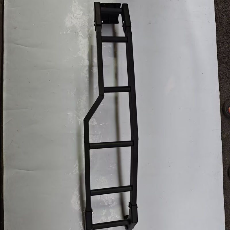 适用丰田FJ酷路泽后尾门爬梯FJ CRUISER后门楼梯车顶货梯尾梯改装