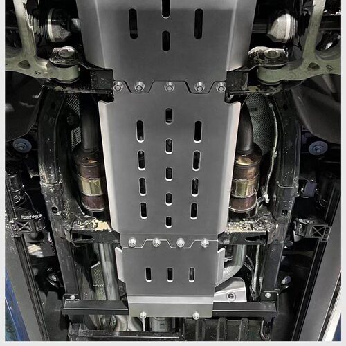 适用道奇公羊RAM1500霸王龙TRX加厚底盘护板铝合金8MM 发动机护板