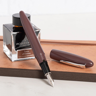 现货日本PLATINUM白金Izumo出云Urushi漆Ir硬橡胶杆18K金尖钢笔