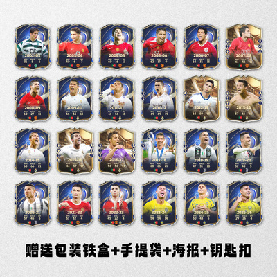C罗职业生涯款亚克力冰箱贴