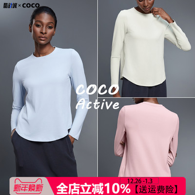 新款休闲宽松运动长袖t恤女