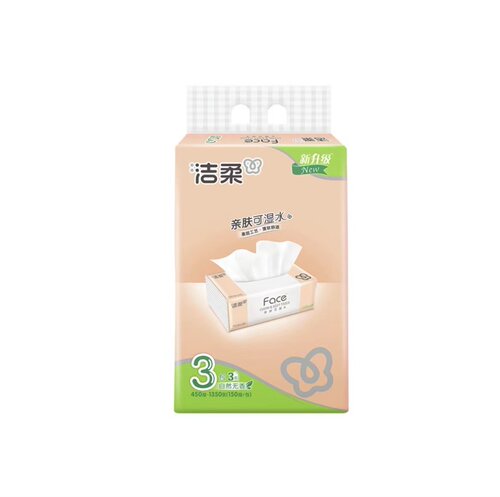 洁柔L码150抽3层3包装