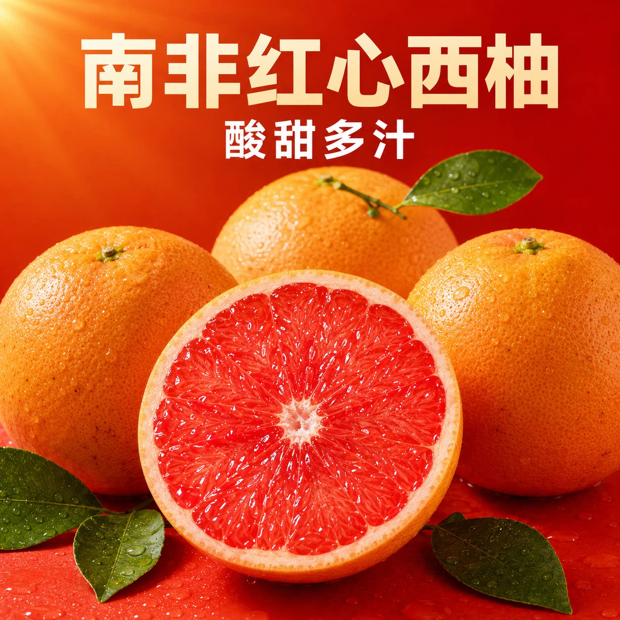 南非西柚新鲜水果运动西柚当季