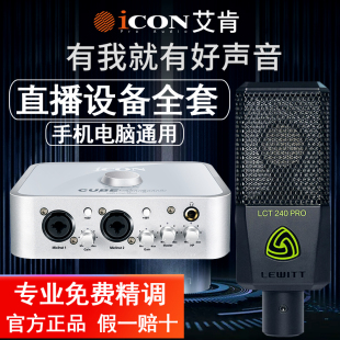 icon Dyna声卡唱歌电脑usb外置专用直播录音套餐 4nano