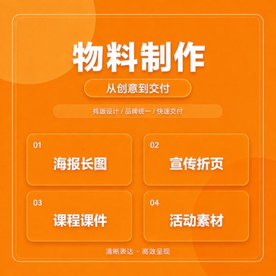 AI出图设计定制电商商品图海报封面IP形象宣传册设计印刷优化