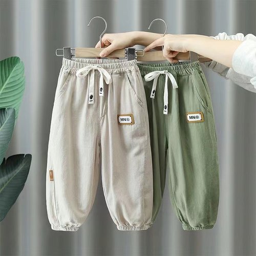 夏季薄款宽松长裤防蚊裤