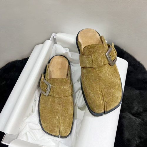 tabi分趾鞋女包头穆勒鞋外穿半拖