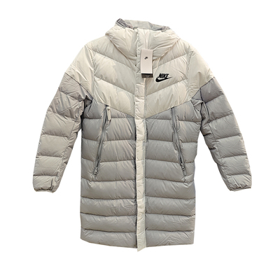 NIKE/耐克 男子连帽冬季中长保暖夹克运动休闲羽绒服 IB2963-100