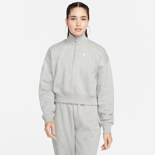 耐克Nike女子加绒半拉链运动休闲套头卫衣DQ5768-063-233-133-667