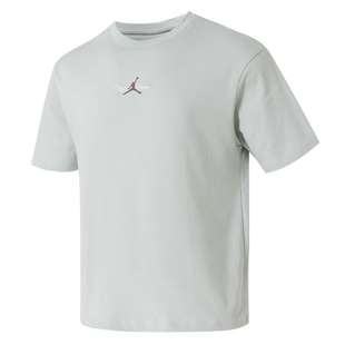 NIKE耐克 男子JORDAN印花宽松圆领运动短袖T恤 IF0381-034-133
