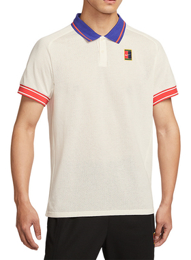 Nike/耐克 Court Heritage男士网球POLO衫休闲短袖T恤FQ2102-110
