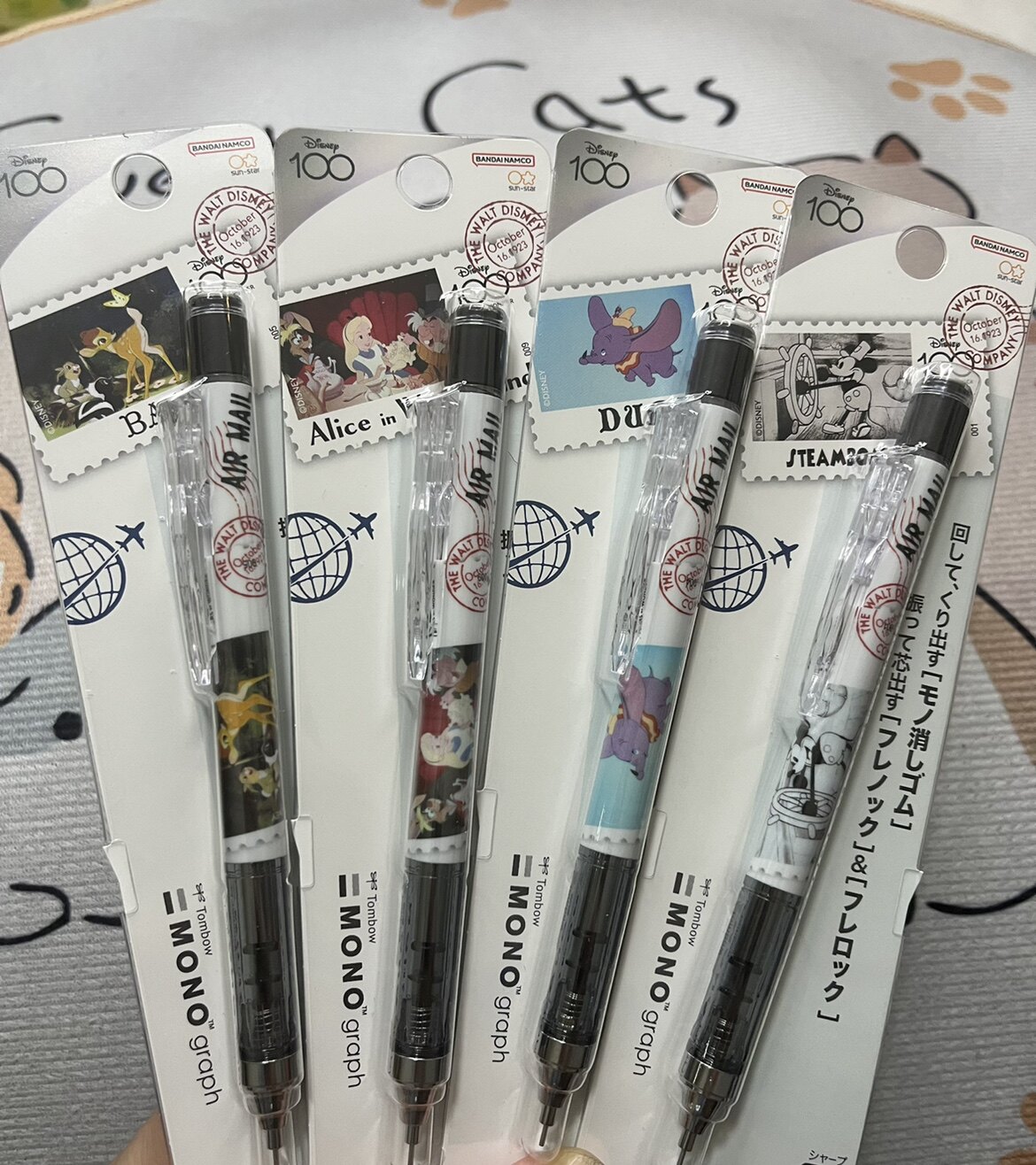 自动铅笔新款迪士尼TOMBOW/蜻蜓
