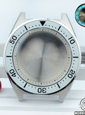 THORN表壳sbdc053小元祖蓝宝石双卜表镜C3绿光表圈NH35/36机芯