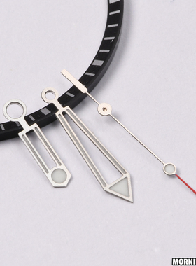 HEIMDALLR钛海马007手表指针NH35A/NH36A表针超级C3绿色发光蓝光