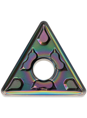 七彩淬火钢车削刀片TNMG160404/160408-BF1/BF2/BM2 AP105