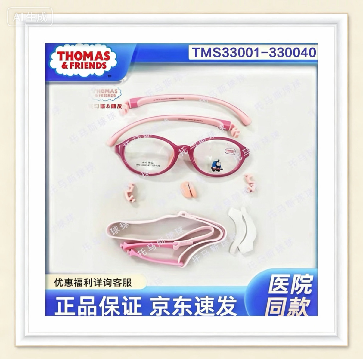 【官方直营】医院同款THOMAS托马斯儿童爱动镜架33001-33023等