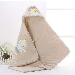 特价新生儿抱被春秋款初生婴儿纯棉0-3-6月用品抱毯保暖襁褓包被